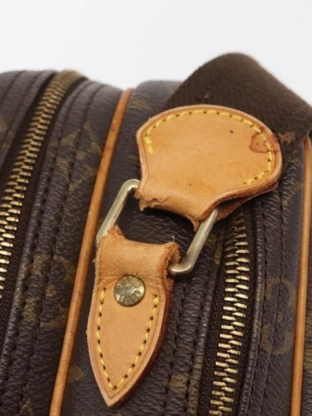 LOUIS VUITTON Monogram Reporter PM Shoulder Bag M45254 LV Auth 165394A - Picture 8 of 16